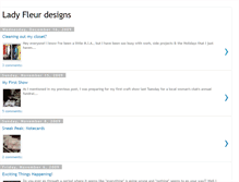 Tablet Screenshot of ladyfleurdesigns.blogspot.com