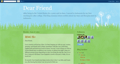 Desktop Screenshot of dearfriend-res.blogspot.com