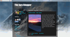 Desktop Screenshot of lazyblogga.blogspot.com