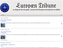 Tablet Screenshot of europaen-tribune.blogspot.com