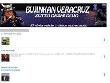 Tablet Screenshot of bujinkan-veracruz.blogspot.com