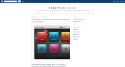 Desktop Screenshot of freewareblogger.blogspot.com