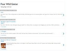 Tablet Screenshot of fourwildgeese.blogspot.com