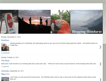 Tablet Screenshot of blogginghonduras.blogspot.com