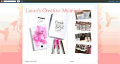 Desktop Screenshot of laurascreativemoments.blogspot.com