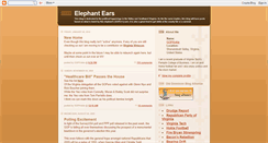 Desktop Screenshot of eears.blogspot.com