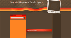 Desktop Screenshot of cityofkidapawantouristspots.blogspot.com