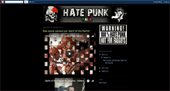 Desktop Screenshot of hate-punk.blogspot.com