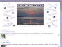 Tablet Screenshot of gratituderising.blogspot.com