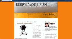 Desktop Screenshot of beersmorefun.blogspot.com