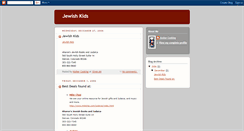 Desktop Screenshot of jewish-kids.blogspot.com