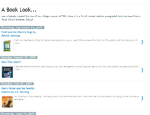 Tablet Screenshot of a-book-look.blogspot.com