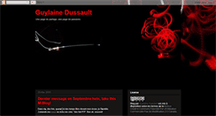 Desktop Screenshot of guylainedussault.blogspot.com