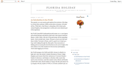 Desktop Screenshot of florida-holiday1.blogspot.com