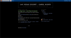 Desktop Screenshot of lasvegasescort-carol.blogspot.com