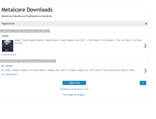 Tablet Screenshot of metalcore-downloads.blogspot.com