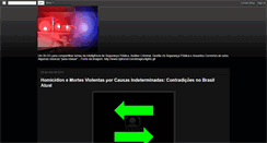 Desktop Screenshot of blogandoseguranca.blogspot.com