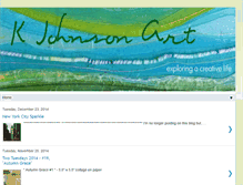 Tablet Screenshot of kjohnsonart.blogspot.com