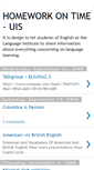 Mobile Screenshot of homeworkontimeuis.blogspot.com