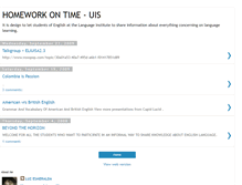 Tablet Screenshot of homeworkontimeuis.blogspot.com