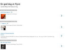 Tablet Screenshot of en-god-dag-at-flyve.blogspot.com