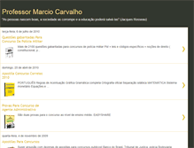 Tablet Screenshot of professormarciocarvalho.blogspot.com