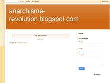Tablet Screenshot of anarchisme-revolution.blogspot.com