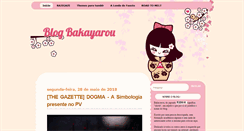 Desktop Screenshot of blogbakayarou.blogspot.com