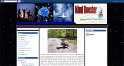 Desktop Screenshot of mind-booster.blogspot.com