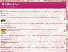 Tablet Screenshot of onesweetdayryana.blogspot.com