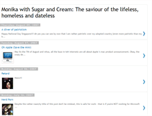 Tablet Screenshot of monikawithsugarandcream.blogspot.com