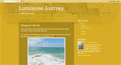 Desktop Screenshot of luminousjourney.blogspot.com