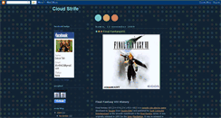 Desktop Screenshot of cloudstrifeinfo.blogspot.com