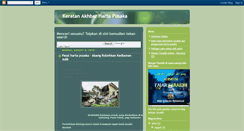 Desktop Screenshot of keratan-akhbar-pusaka.blogspot.com