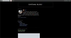 Desktop Screenshot of gintamablog.blogspot.com