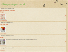 Tablet Screenshot of elbosquedepatchwork.blogspot.com