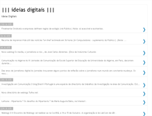 Tablet Screenshot of ideiasdigitais.blogspot.com