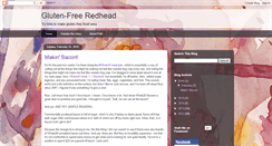 Desktop Screenshot of glutenfreeredhead.blogspot.com