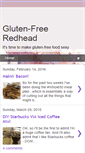 Mobile Screenshot of glutenfreeredhead.blogspot.com