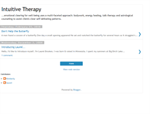 Tablet Screenshot of intuitivetherapy.blogspot.com