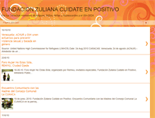 Tablet Screenshot of fundacionzulianacuidateenpositivo.blogspot.com