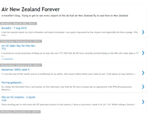 Tablet Screenshot of airnzforever.blogspot.com
