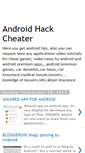Mobile Screenshot of androidhackcheater.blogspot.com