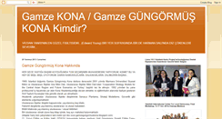 Desktop Screenshot of gamzegungormuskona.blogspot.com