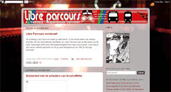 Desktop Screenshot of libreparcours.blogspot.com
