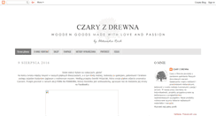 Desktop Screenshot of czaryzdrewna.blogspot.com