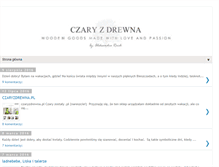Tablet Screenshot of czaryzdrewna.blogspot.com