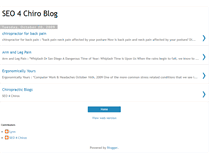 Tablet Screenshot of chiropractic-tips.blogspot.com
