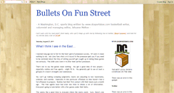 Desktop Screenshot of bulletsonfunstreet.blogspot.com