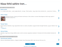 Tablet Screenshot of koszafelhoszelere.blogspot.com